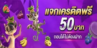 รับโบนัสสมัครสมาชิกใหม่ฟรี50บาท